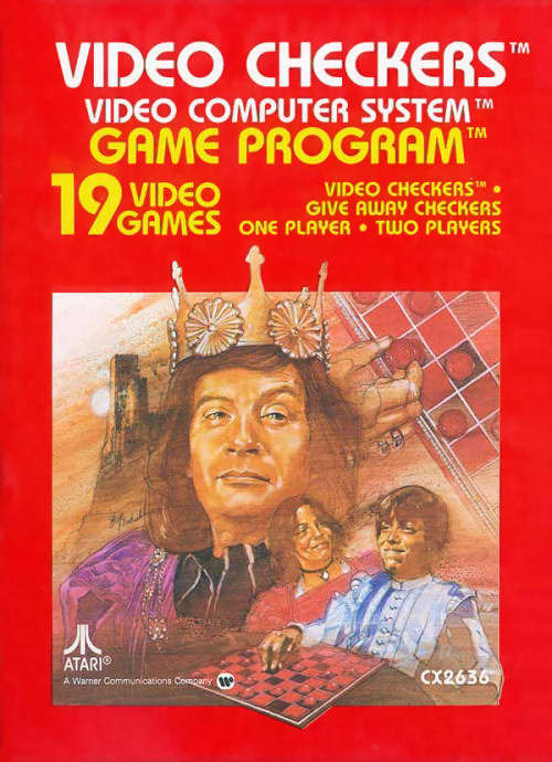 Capa do jogo Video Checkers