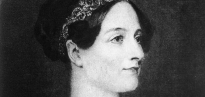 Ada Lovelace, imagem em preto e branco